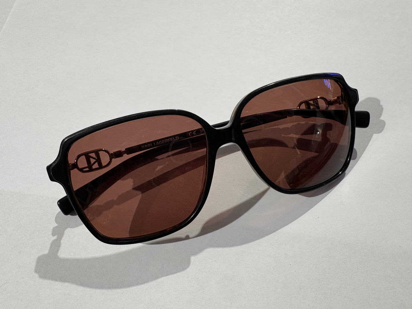 Karl Lagerfeld Big Square Frame Glasses - Black