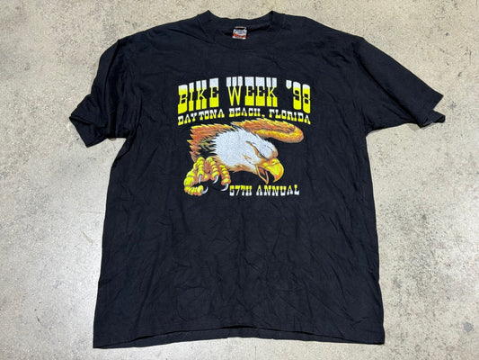 1998 Bike Week Daytona Beach Tee - Black Size XXL