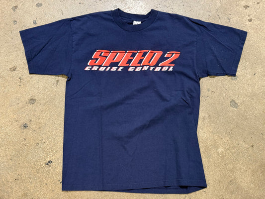 1997 Speed 2: Cruise Control Tee - Navy Size XL