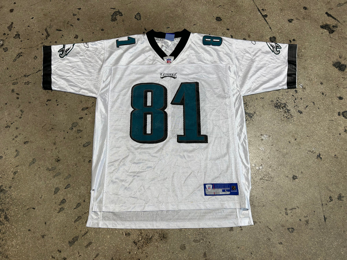 Philadelphia Eagles #81 Owens Football Jersey - White Size Large