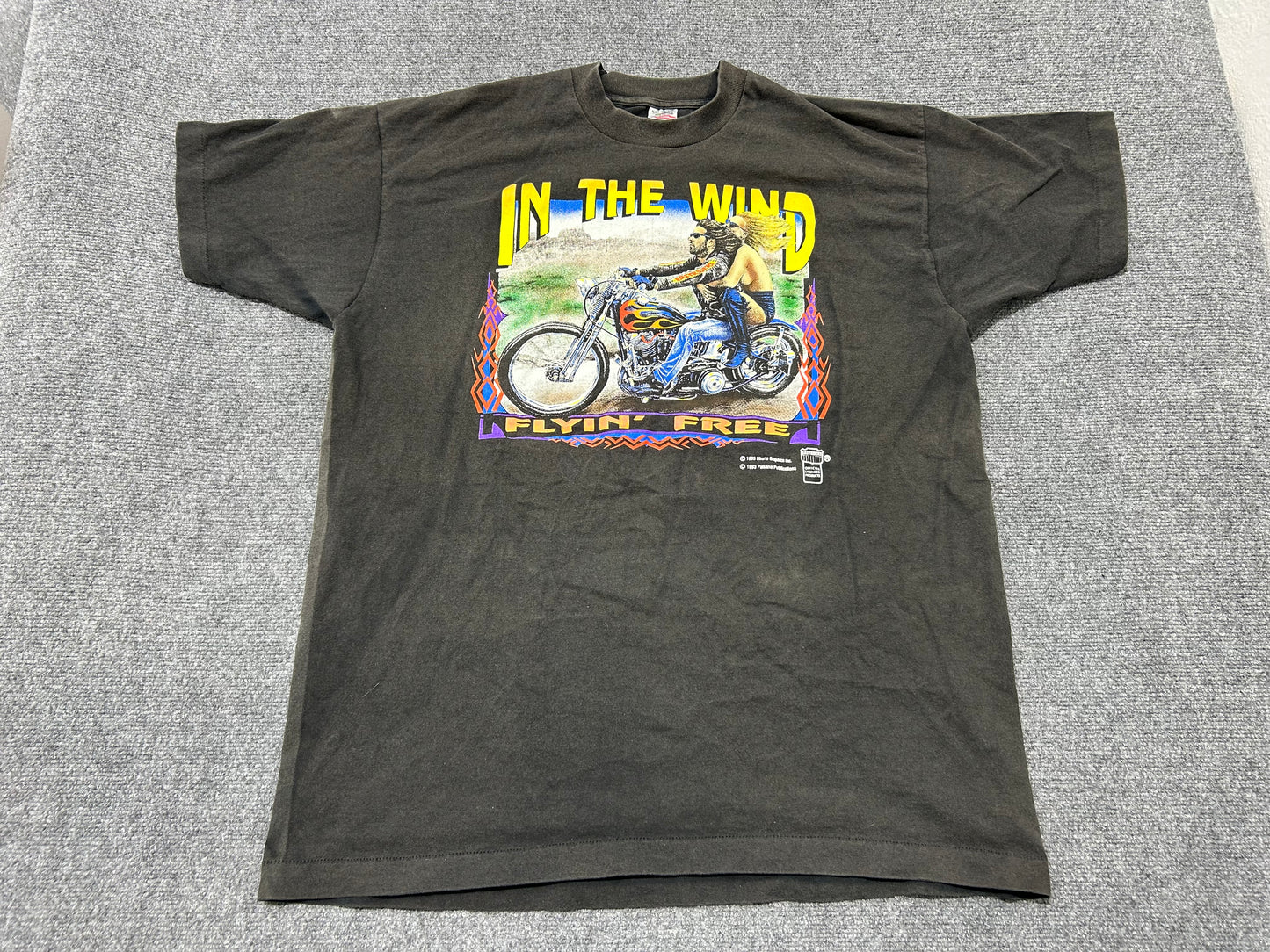 1994 Strugis In The Wind Flyin Free Tee - Black Size XXL