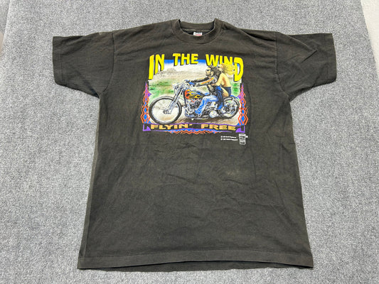 1994 Strugis In The Wind Flyin Free Tee - Black Size XXL