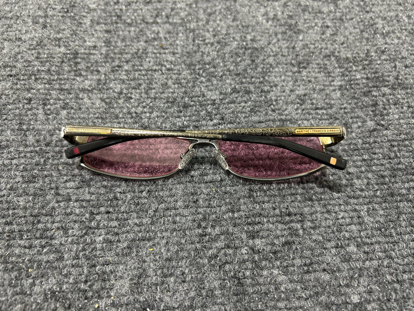 Marithe Francios Girbaud Glasses - Silver/Pink
