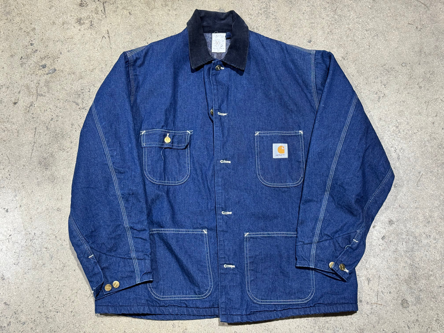 Carhartt Denim Barn Jacket Size XL