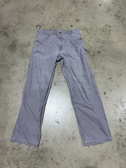 Carhartt Carpenter Pants - Light Grey Size 36x34