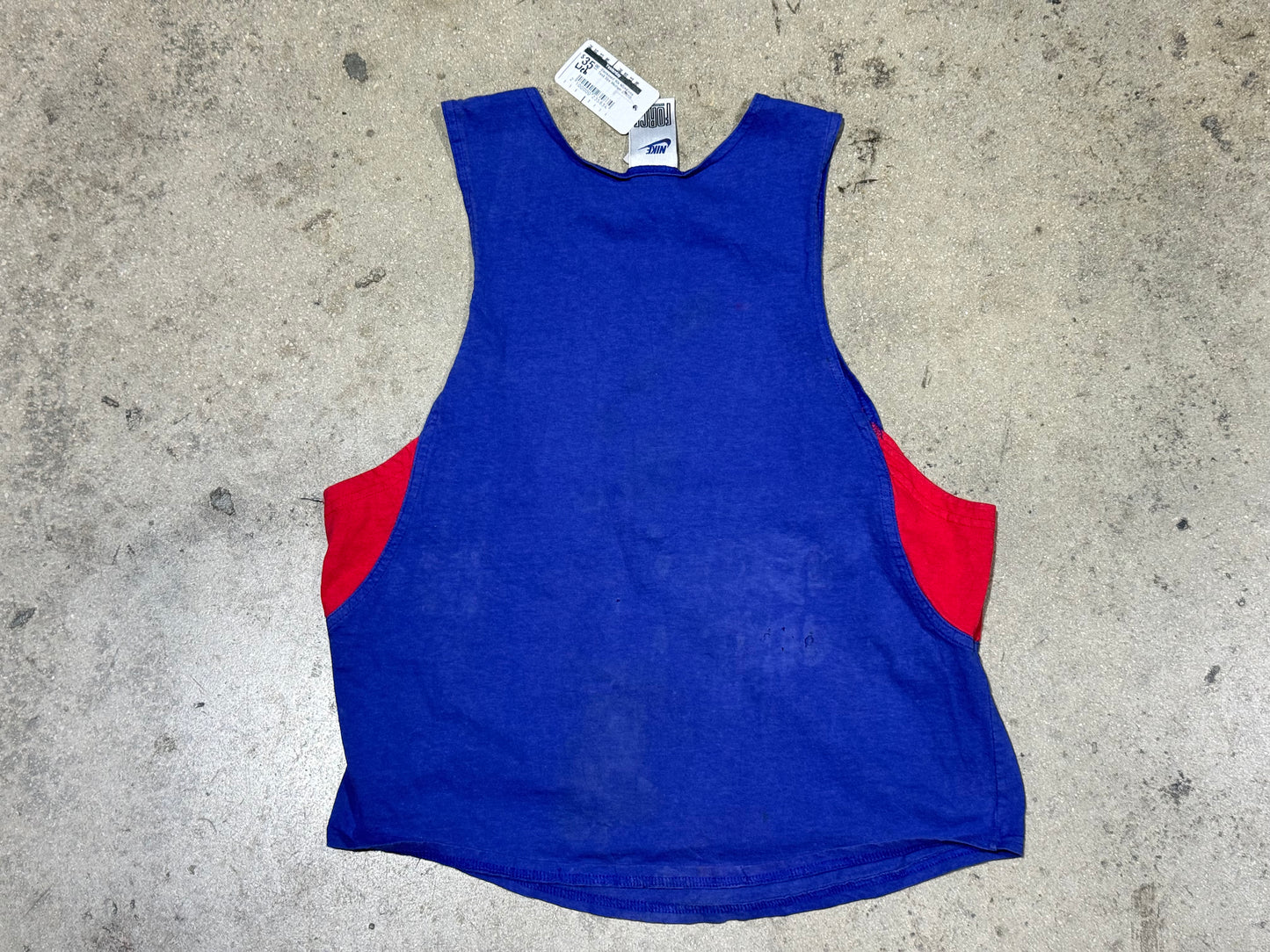 Distressed 90s Nike Force Tank Size Medium