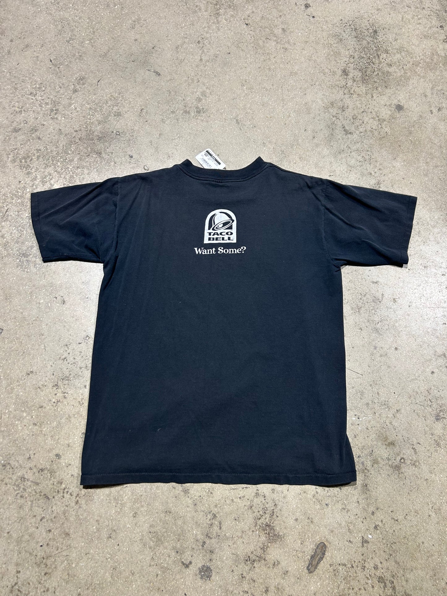 1998 Chihuahua Yo Quiero Taco Bell Tee - Black Size Large