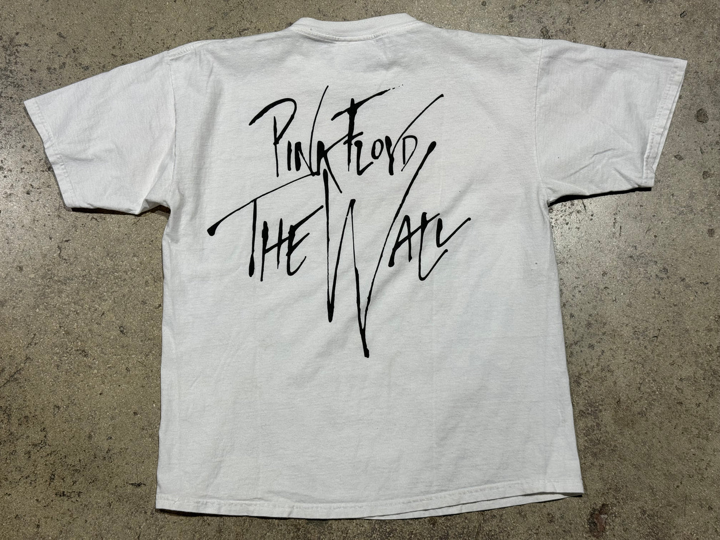 Pink Floyd The Wall Tee - White Size XL