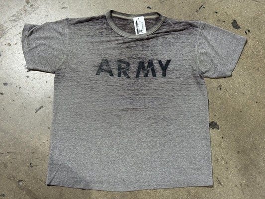 80s ARMY Tee - Grey Size XL