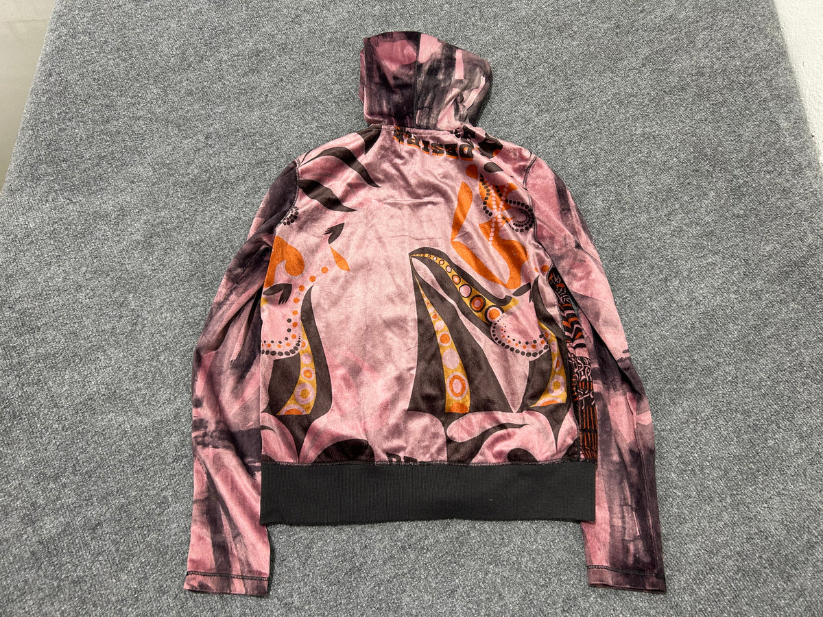 CustoBarcelona CustoLine Zip U Hoodie - Pink Size 1