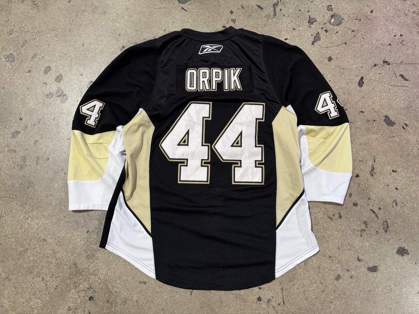 Reebok Pittsburgh Penguins Orpik #44 Authentic Jersey Size 56