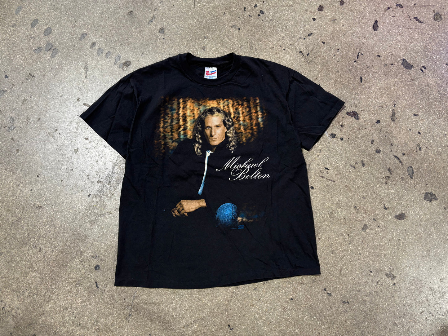 1994 Michal Bolton Tour Tee - Black Size XL