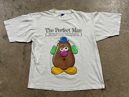 1994 The Perfect Man Tee - White Size XL