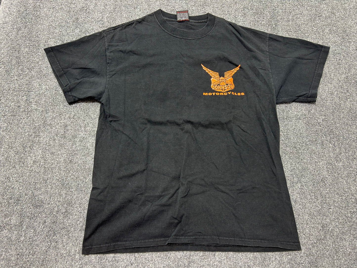 1998 Big Johnson Im The Bitch That Fell Off Tee - Black size Large