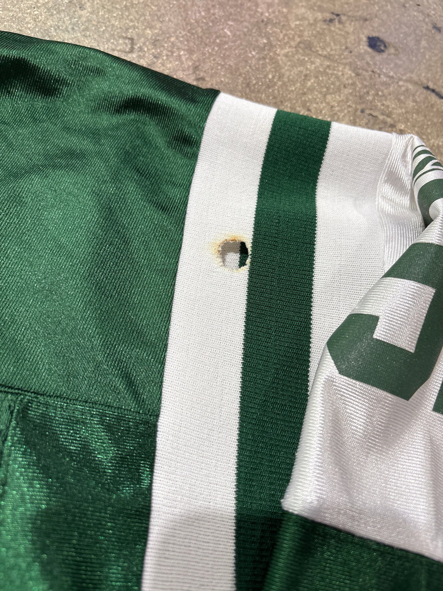 Jonathan Vilma New York Jets Jersey - Dark Green Size Large