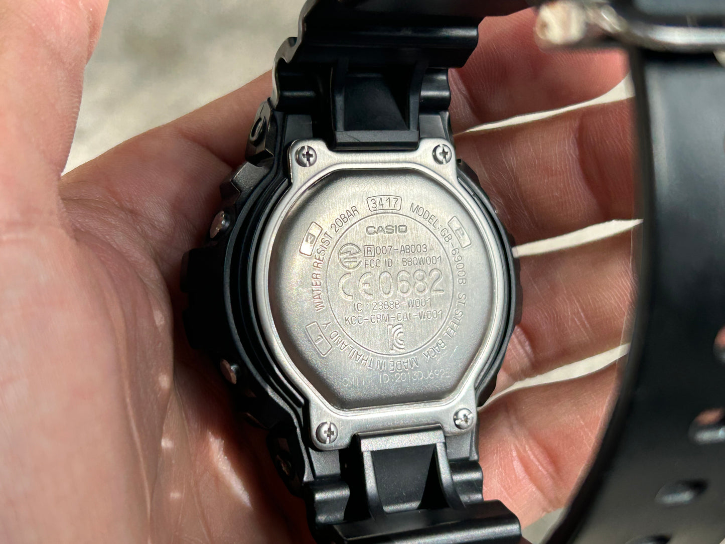 Regular G Shock - Glossy Black