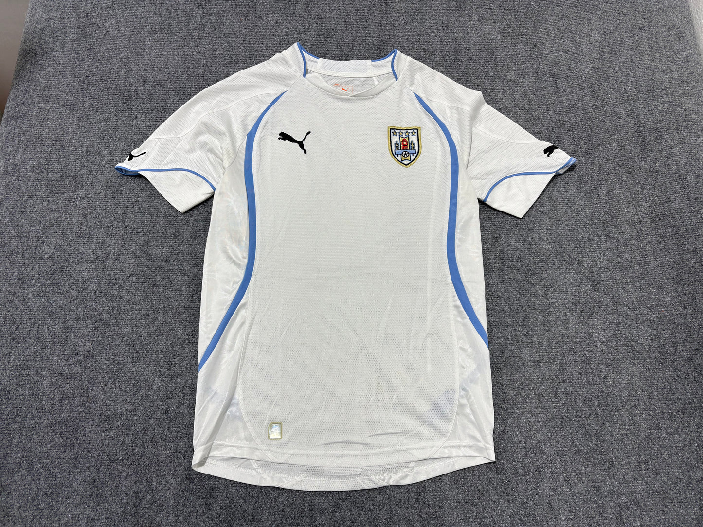 Puma Uruguay National Team Jersey - White Size Small