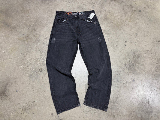Akademiks Denim Jeans - Black Size 36