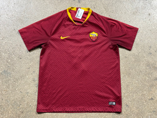 Nike Roma DZeko #9 Jersey - Red Size Large