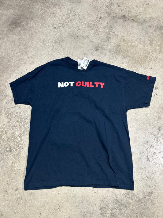 Chicago: The Musical NOT GUILTY Tee - Black Size XL