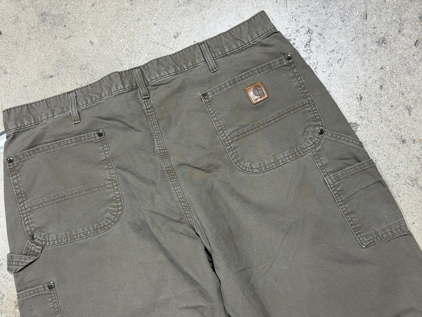 Carhartt Double Knee Pants - Olive Size 40x32