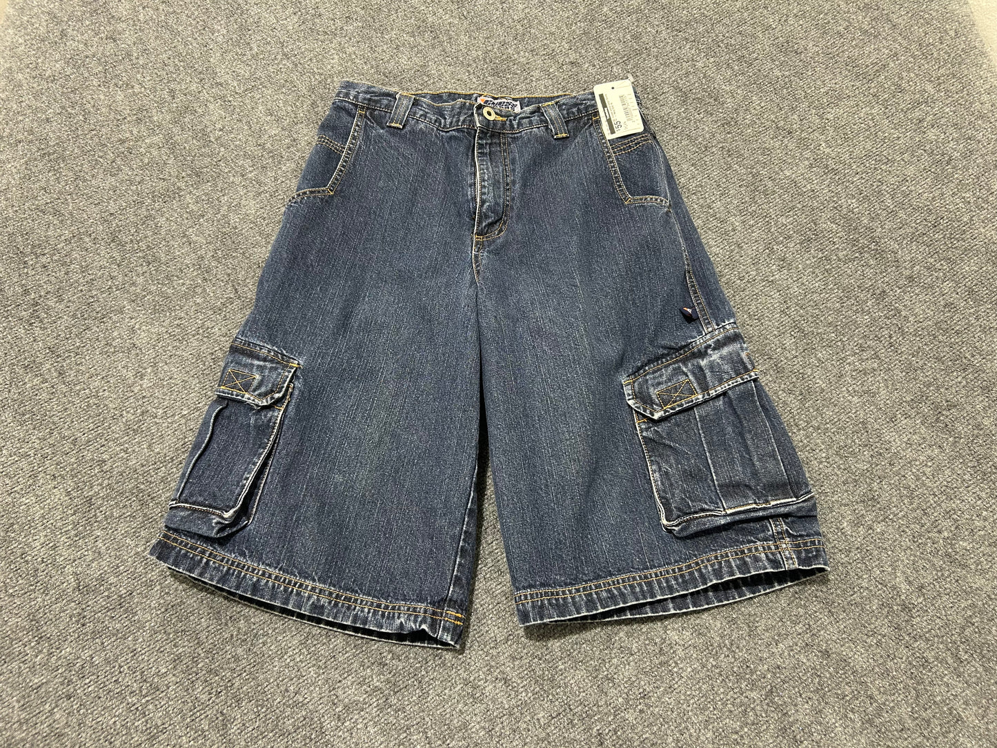 Guess Jeans Cargo Shorts - Navy Size 16