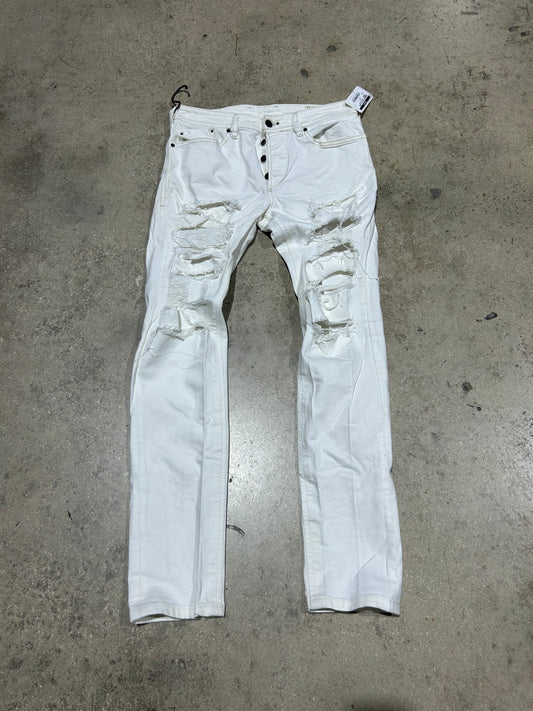 Diesel Denim Jeans - White Size 30x34