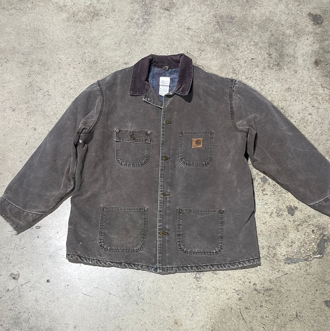 Carhartt Chore Jacket - Brown Size XL