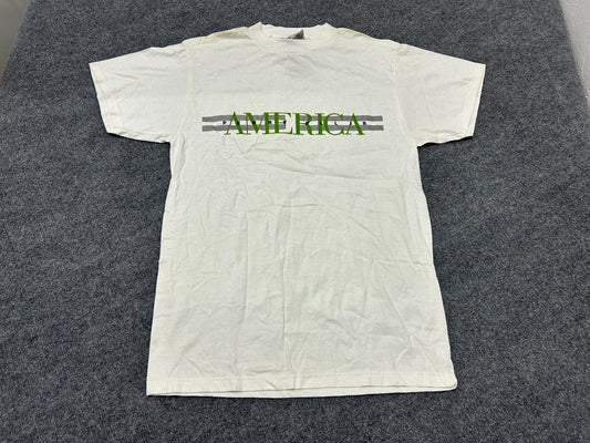 Perry Ellis America Tee - White size Medium