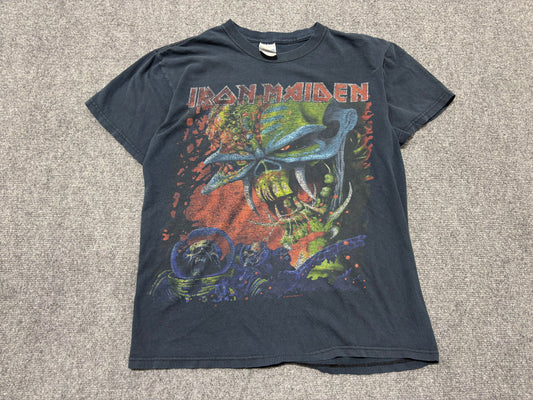 2010 Iron Maiden Final Frontier Tee - Black Size Medium