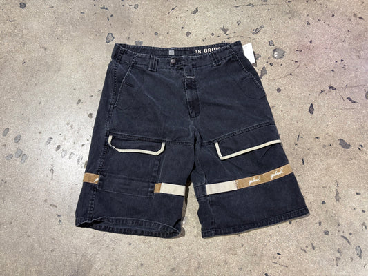 Marithe Francois Girbaud MFG Shuttle Denim Jeans - Black/ Khaki Size 38