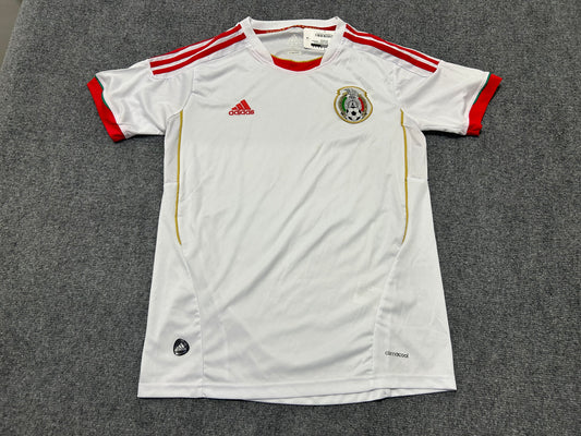Mexico National Soccer Team Jersey - White/Red Size Medium