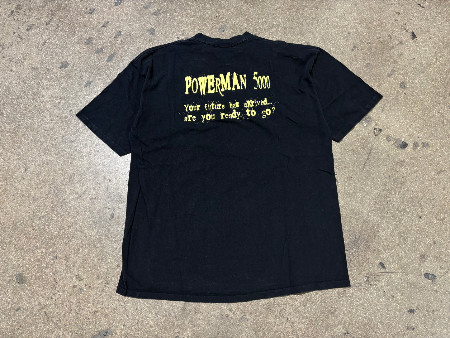 1999 Powerman 5000 Tee - Black Size XL