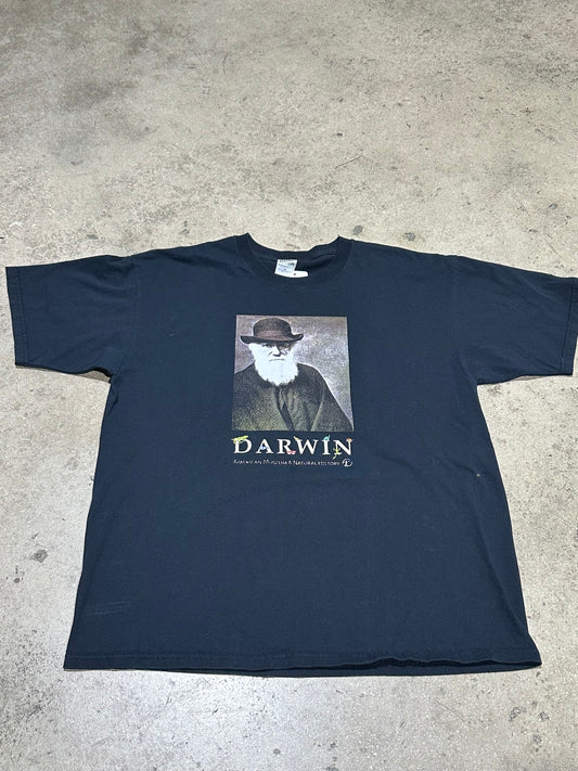 Darwin American Museum Tee - Black Size XL