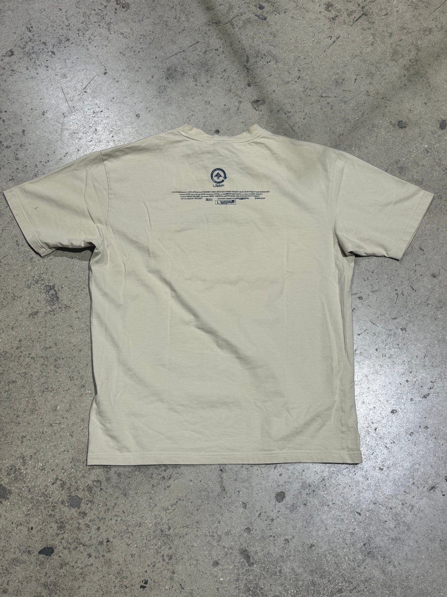 LRG Giving Tree Tee - Tan/Navy Size Large