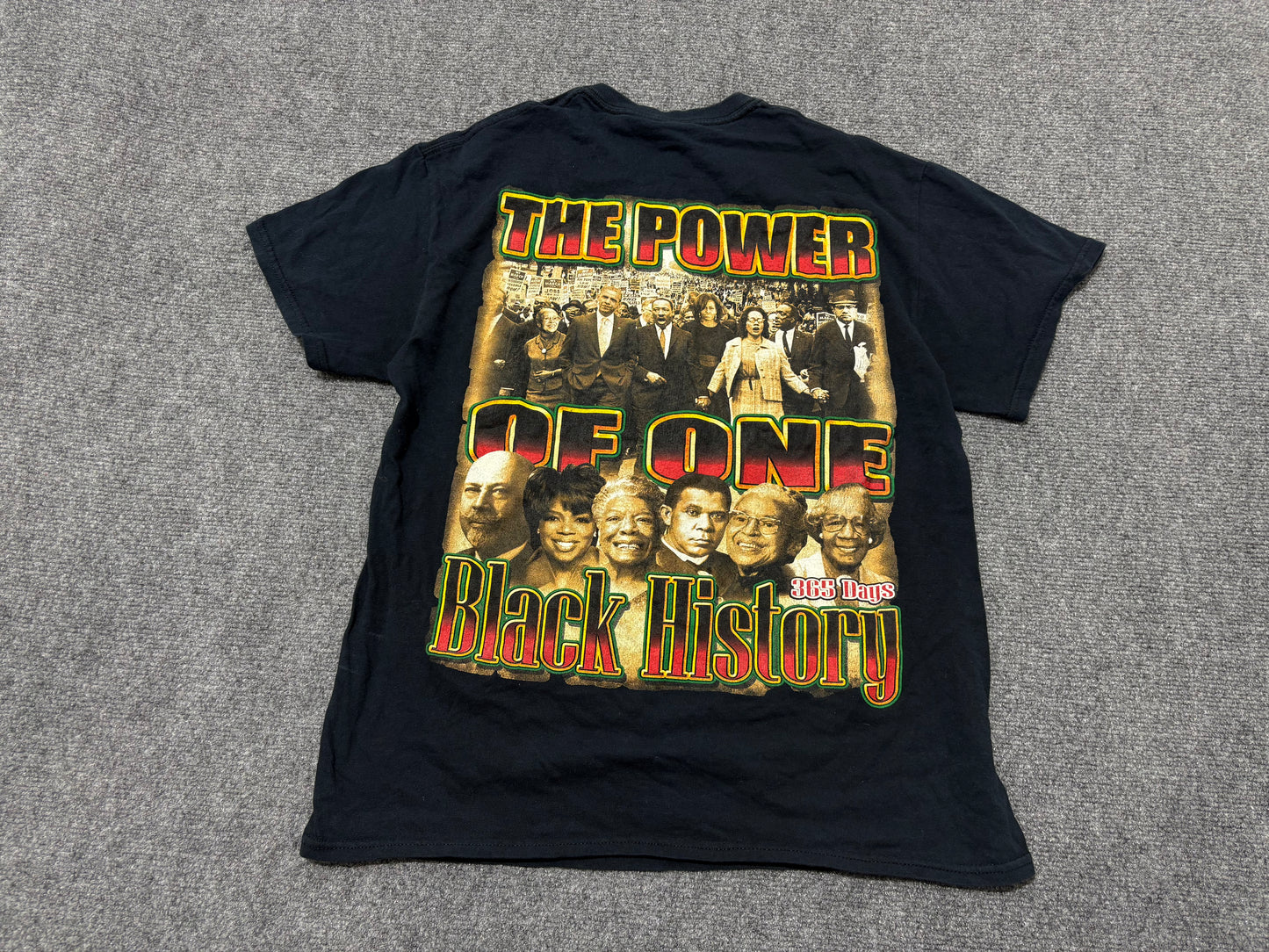 African American Memories Tee - Black Size Medium