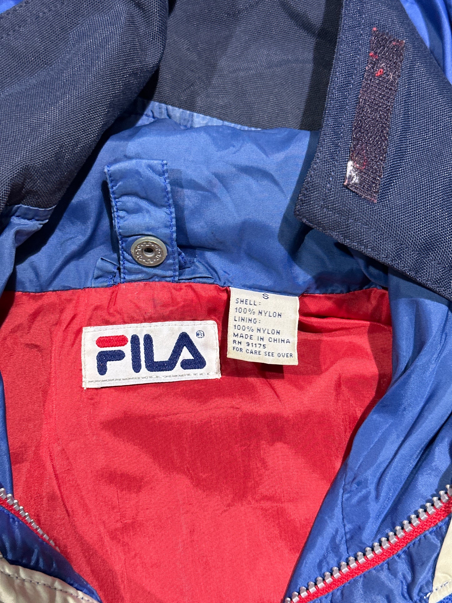 Fila Expedetion Jacket - Blue Size Small