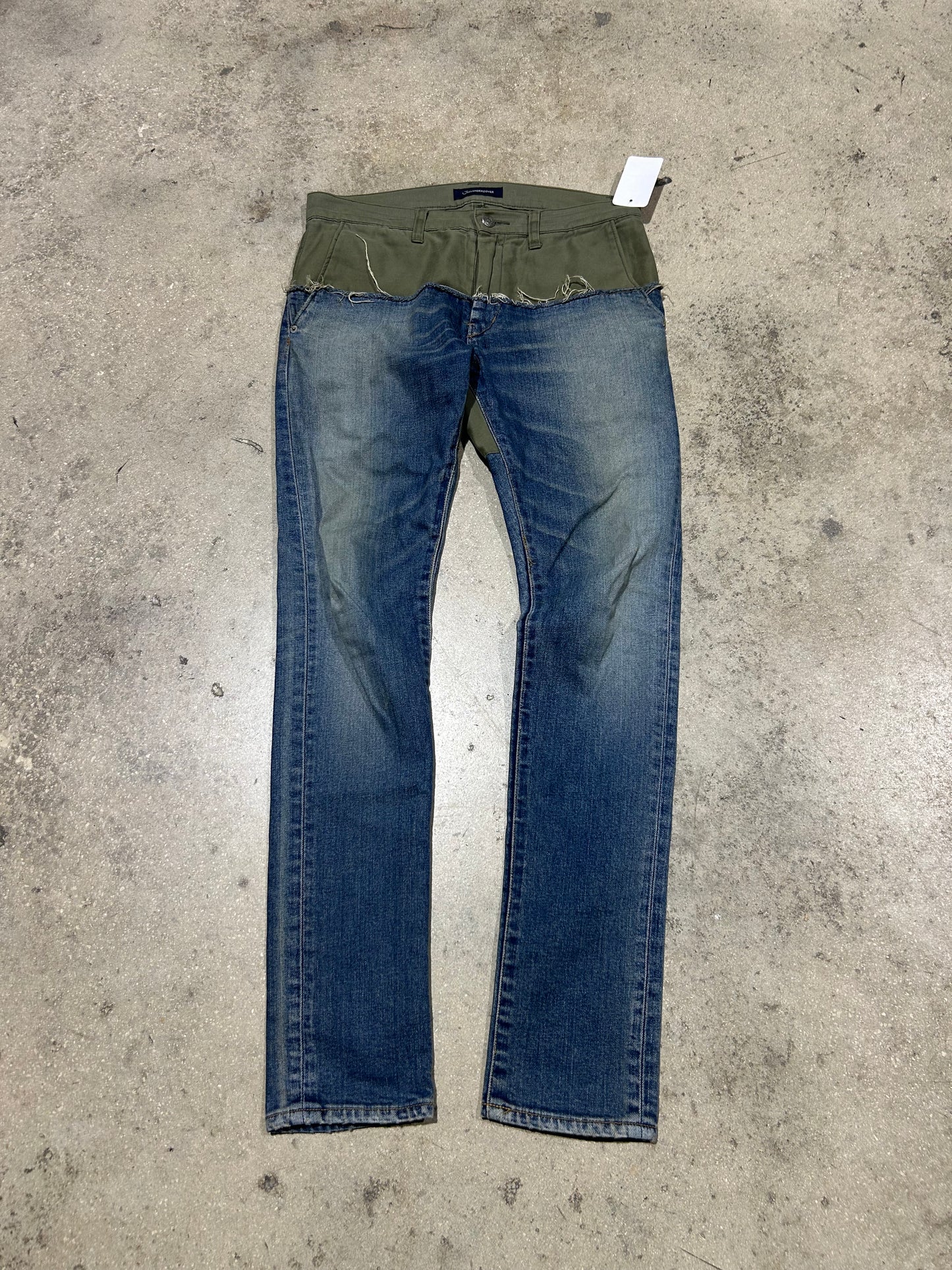 Undercover Hybrid Jeans - Green/Blue Size 31(con)