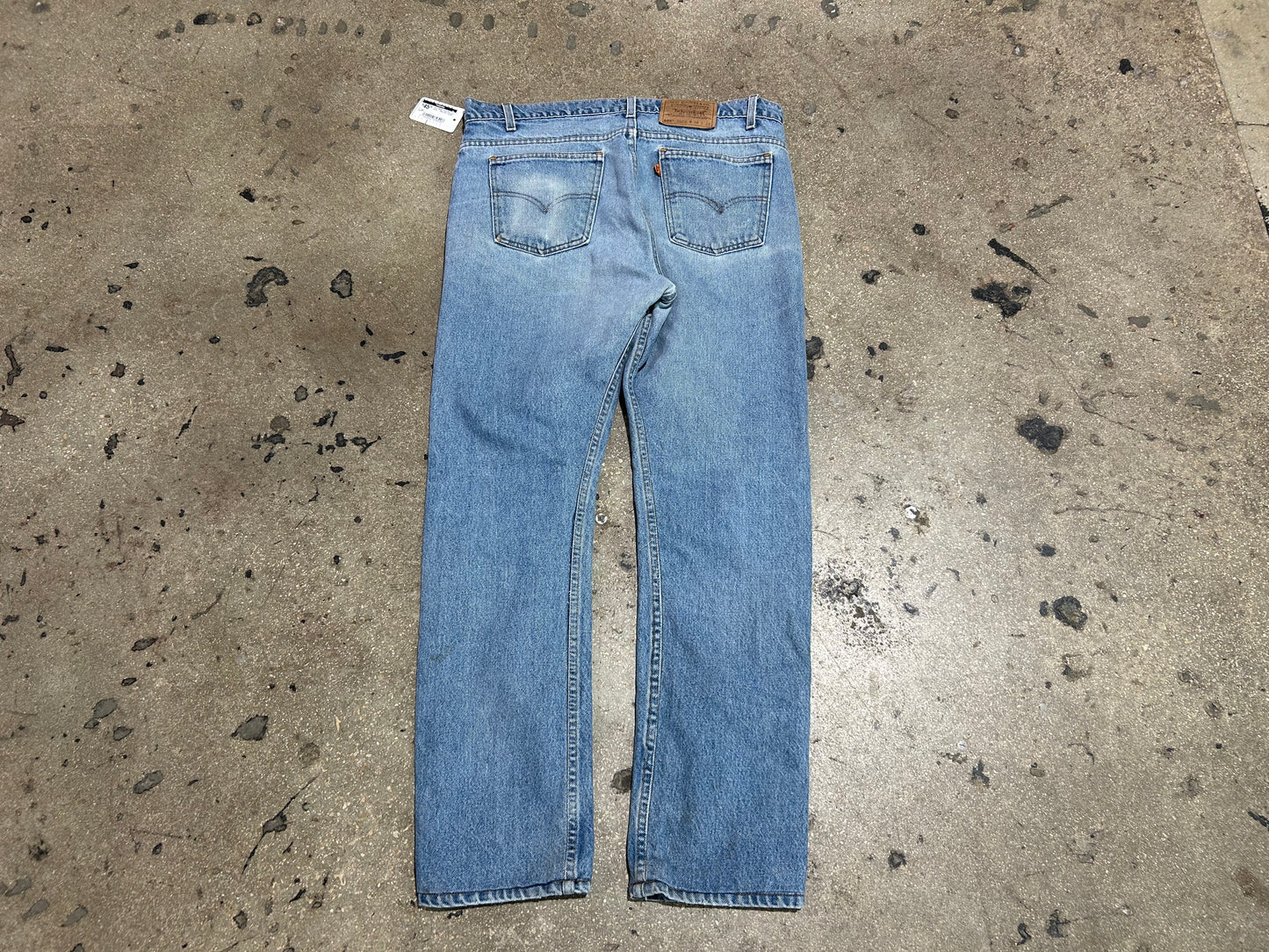 Light Wash Levis 505 Jeans - Blue Size 38x32