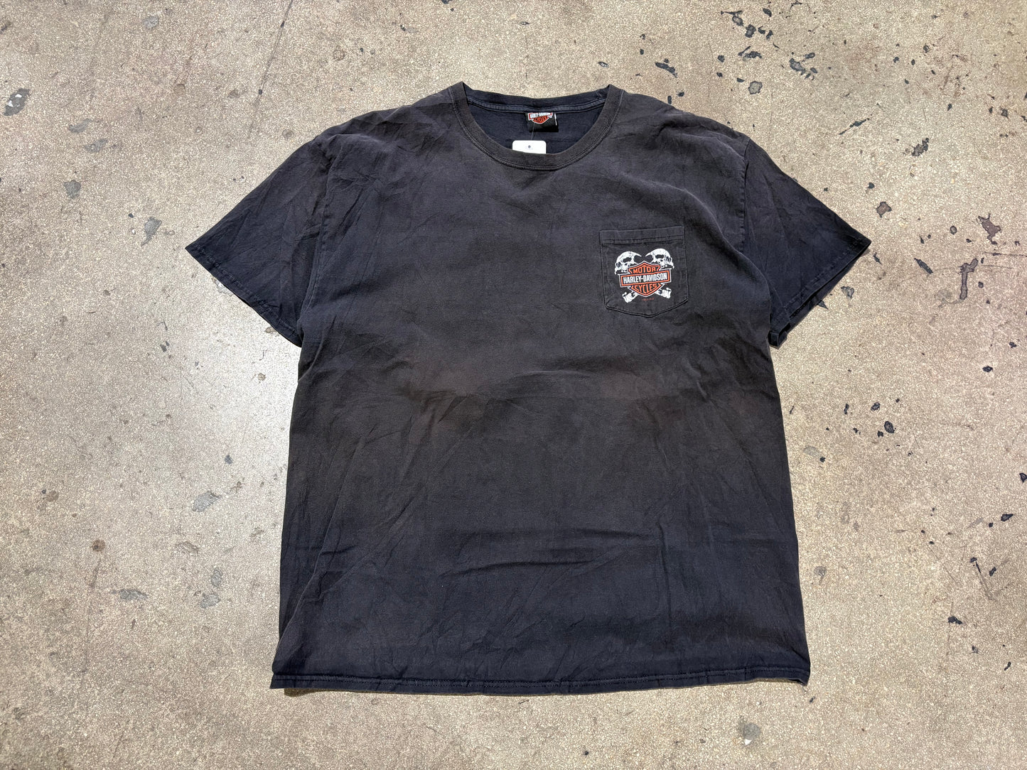 Harley Davidson Basic Logo Nevada Tee - Black Size XXL