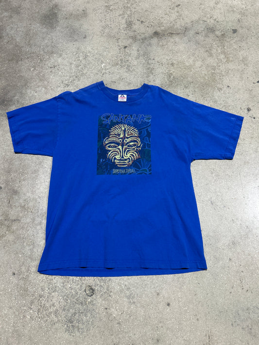 1999 Santana Supernatural Tee - Royal Size XL (23x30)