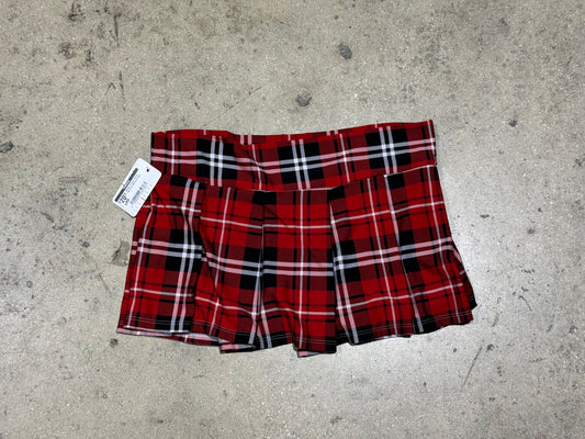 Women's Plaid Stretch Skirt Size Medium/Large