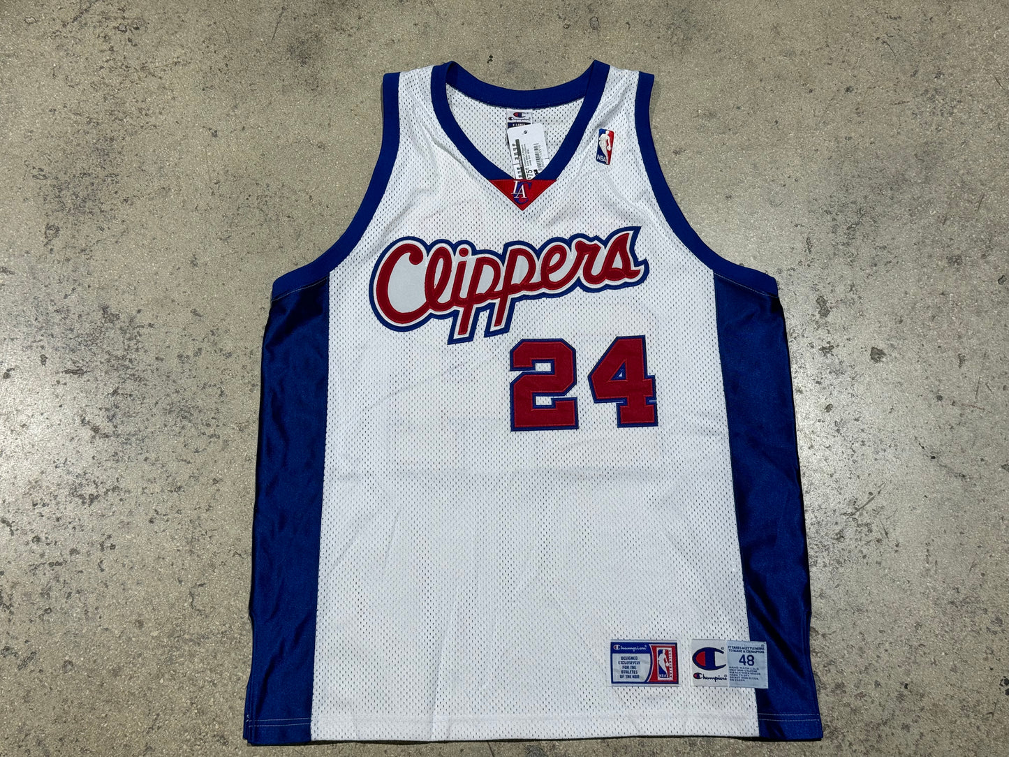 Champion LA Clippers Andre Miller Authentic Jersey Size 48/XL