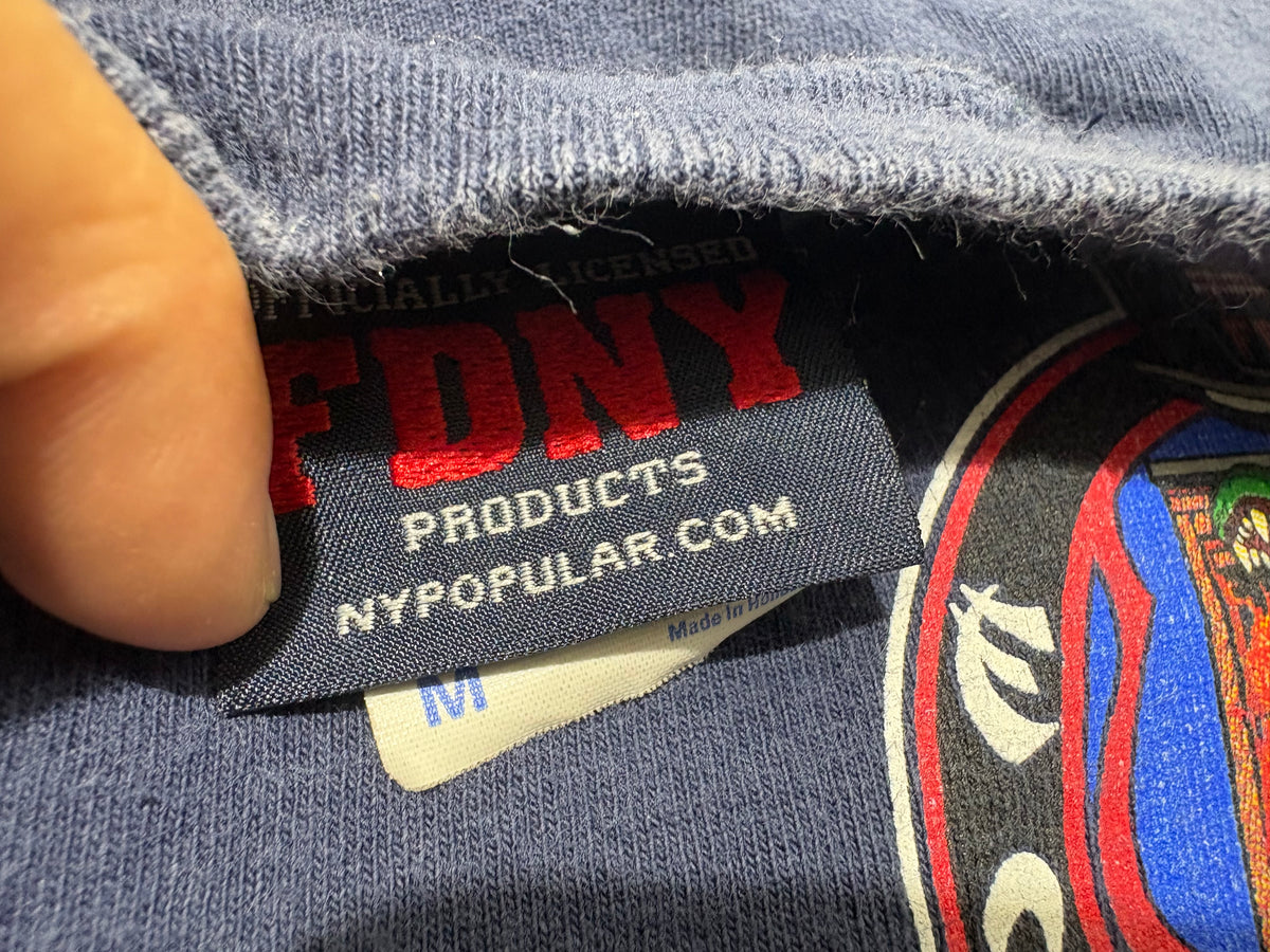 FDNY Godzilla tee - Navy Size Medium