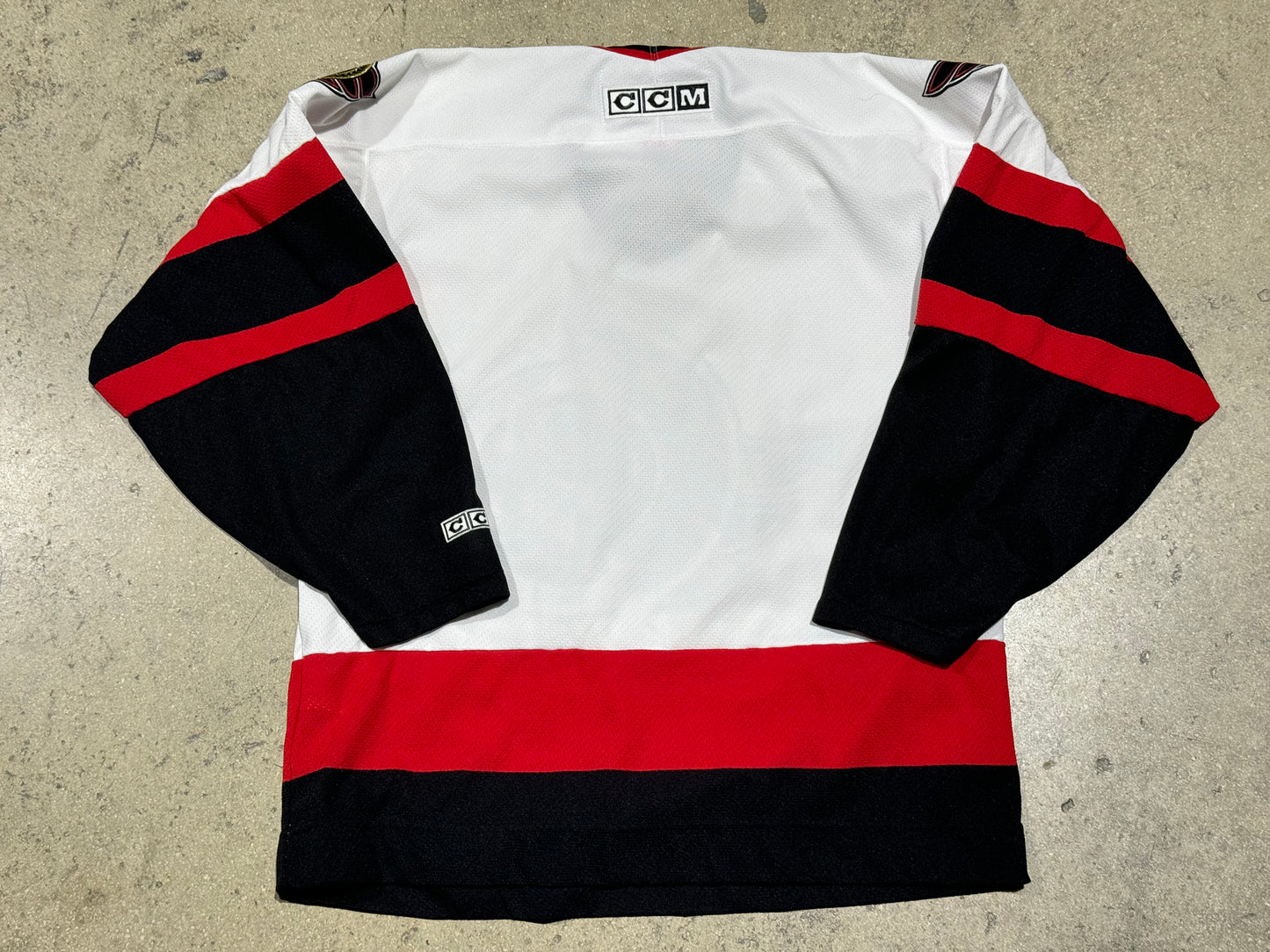 CCM Ottowa Senators Jersey - White Size Large