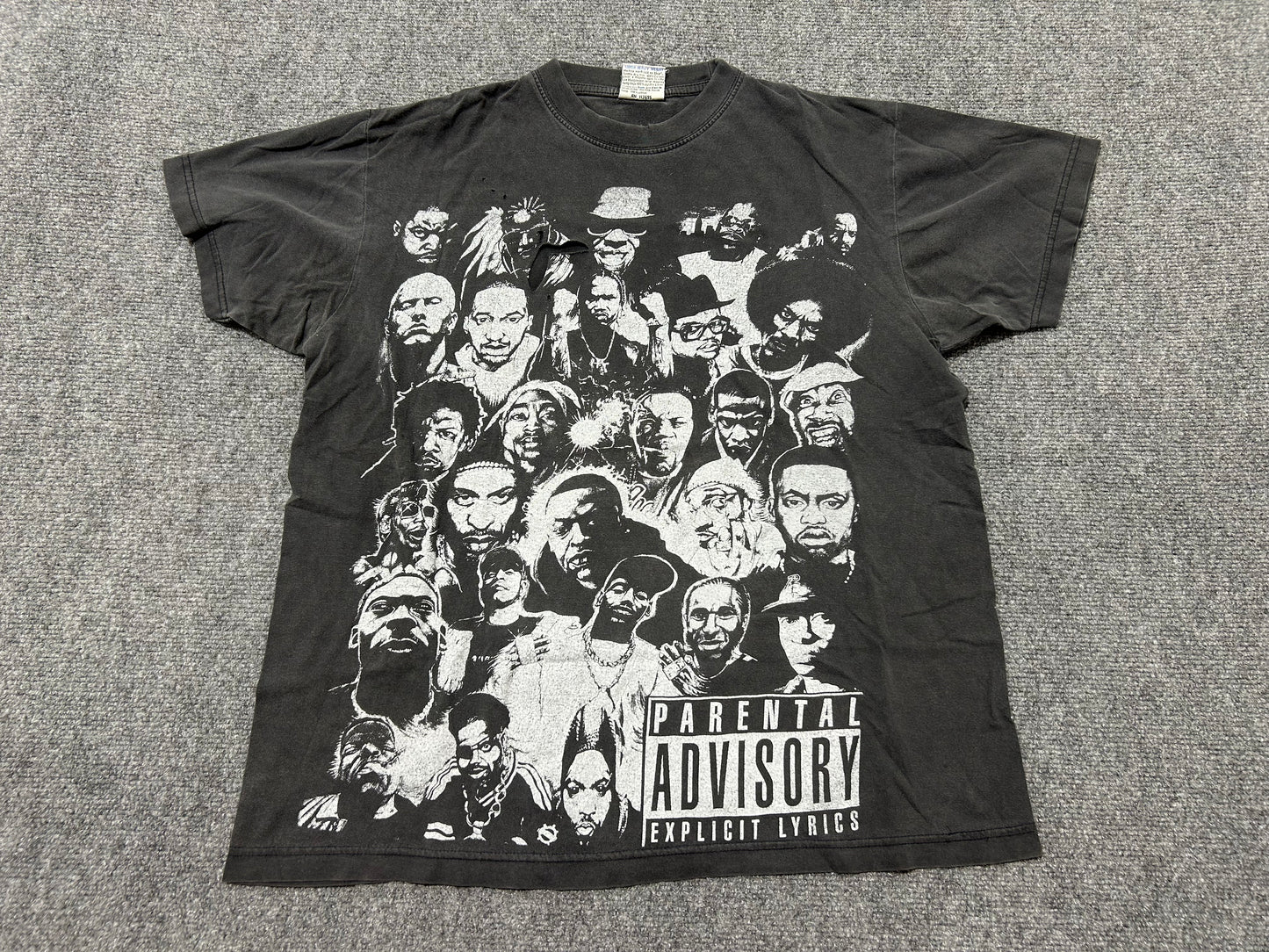 Rap Gods Tee - Black Size Medium