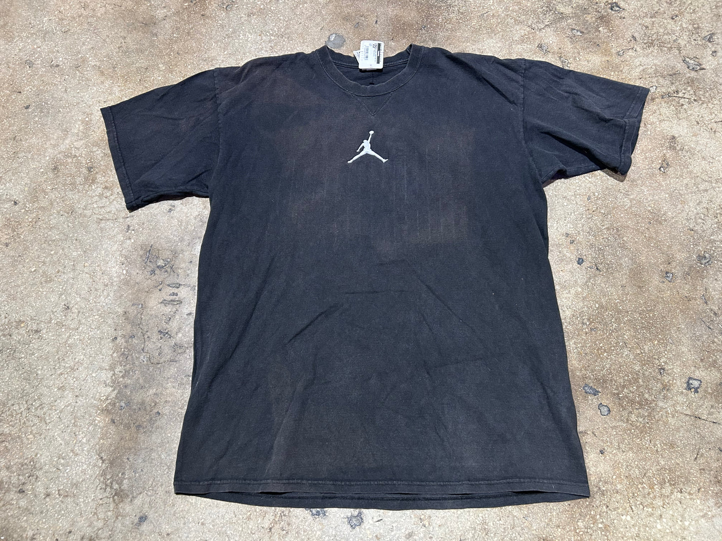 Jordan Center Logo Tee - Black Size XL