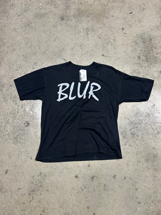 Blur Band Vintage Tee - Black Size Medium