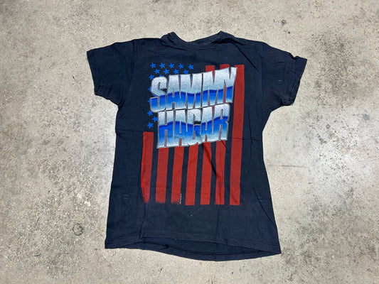 1985 Sammy Hagar Tee - Black Size Medium