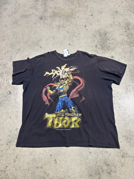The Mighty Thor Tee - Black Size XXL